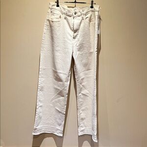 NWT Women’s Hudson Jolene wide leg jeans size 30